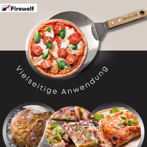 FIREWOLF Pizzaschieber kurz – speziell für Steinofen Carlo